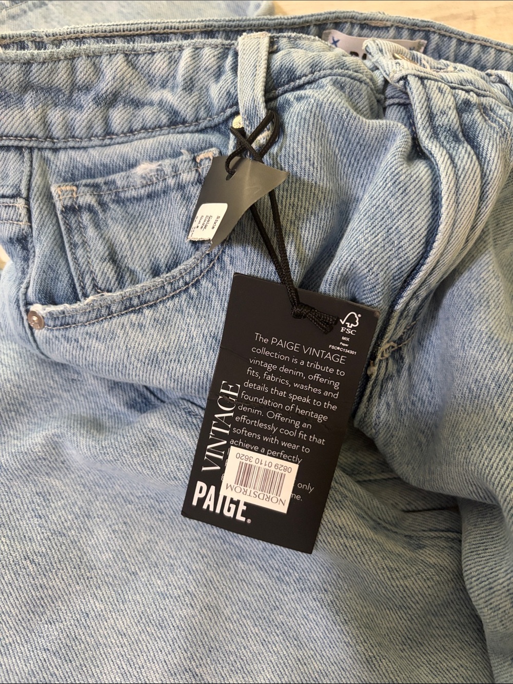 PAIGE Noella Jive Ankle Straight Jean Size 25 NWT - Picture 7 of 13